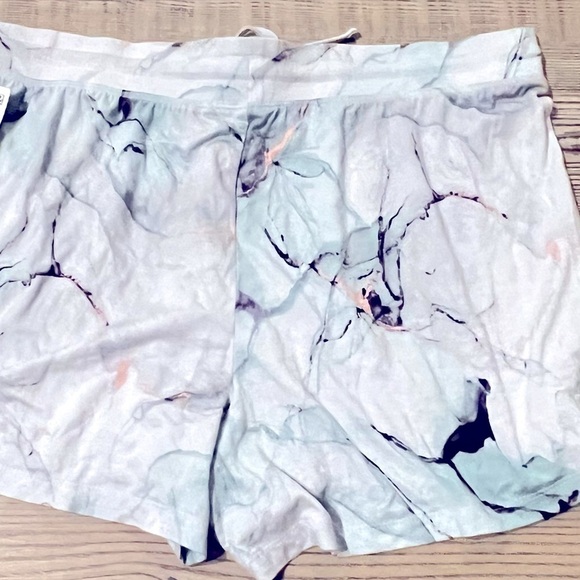 New ALFANI Super-Soft Essential Pajama Shorts XL Marble dusty, women’s short - Picture 4 of 6